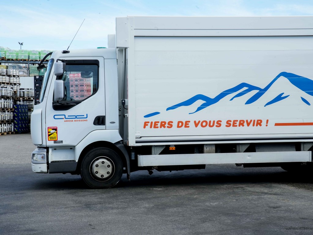 Camion Ariège boissons